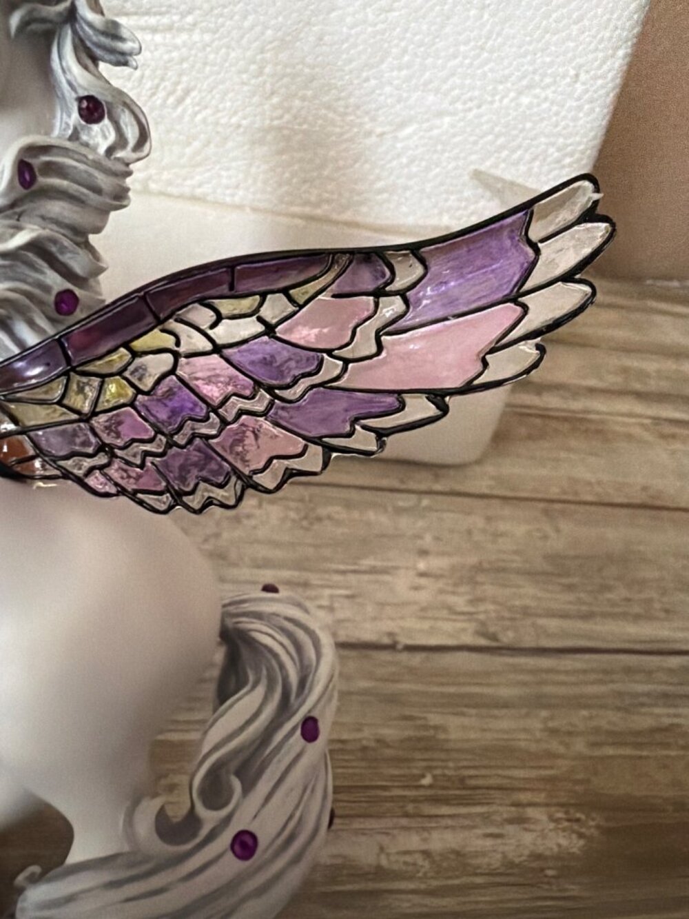 Hamilton Collection Jeweled Reflections Amethyst Splendor Unicorn w/Box & COA - Picture 12 of 16